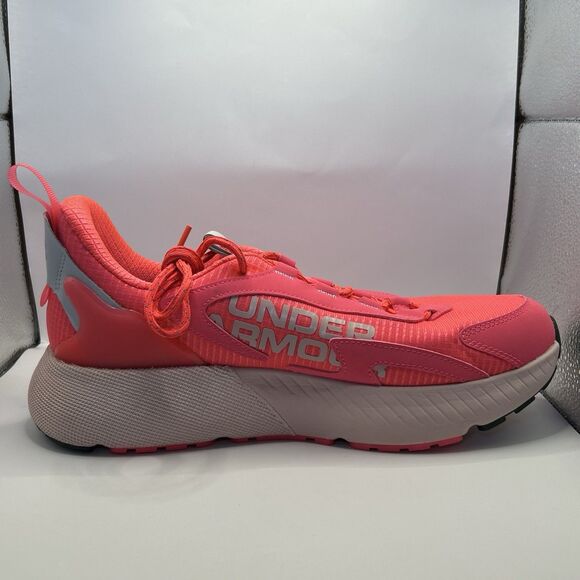 Under Armour HOVR Mega 2 MVMNT Mens 12 Pink Shock Running Sneakers 3026629-603 main image 7